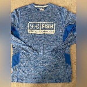 Men’s Under Armour fishing shirt. Size large.